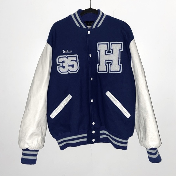 Pony Express Outlaw Delong LettermanVarsity Jacket​​​​​